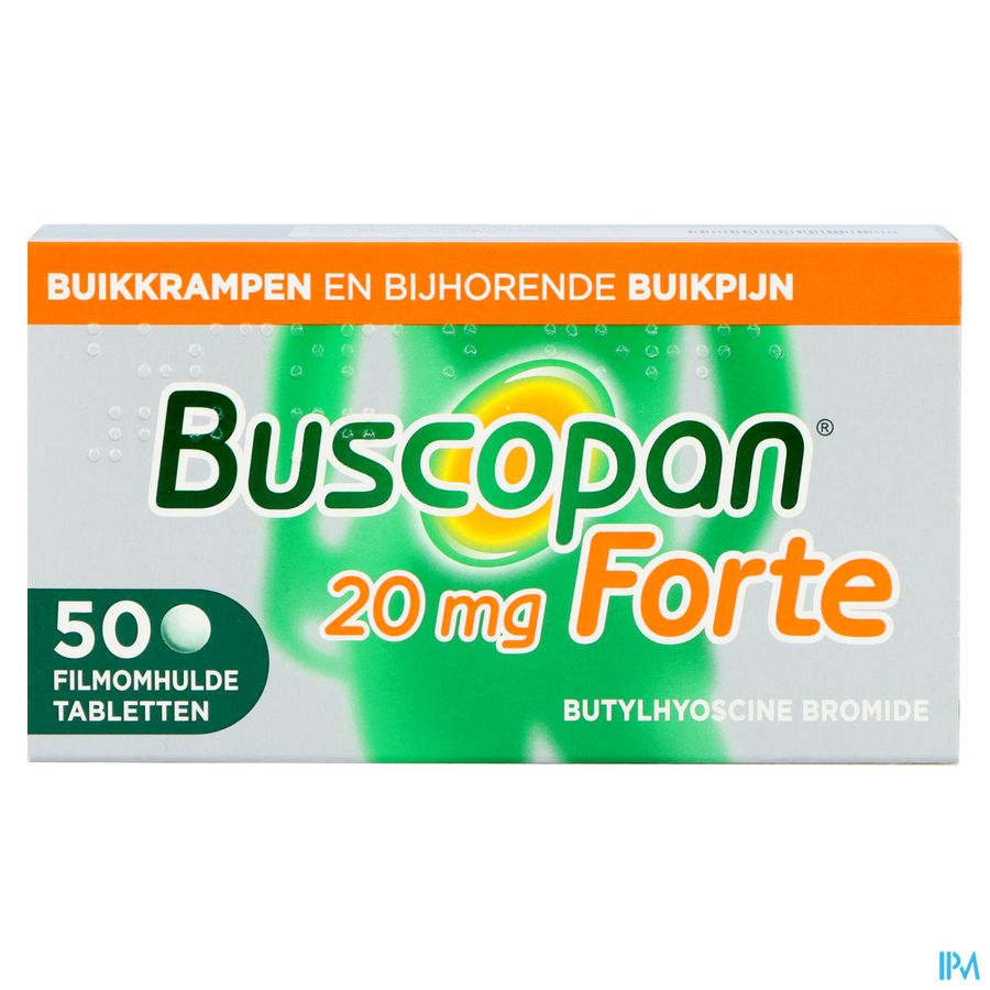 Buscopan Forte 20mg Comp 50 - Crampes et Maux de ventre