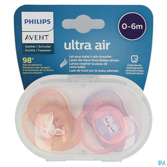 Philips Avent Sucette 0m+ Girl