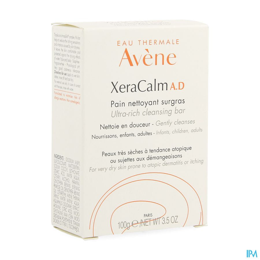 Eau Thermale Avène Pain nettoyant XERACALM AD