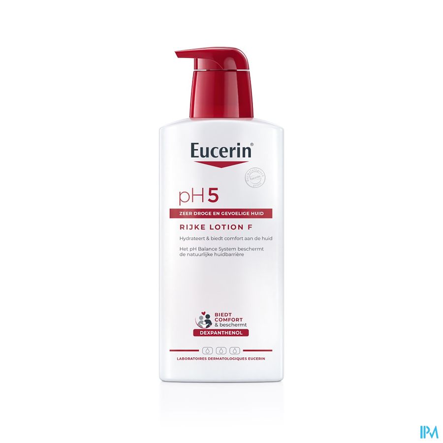 pH5 Lotion Riche F Peau Très Sèche et Sensible avec pompe 400ml