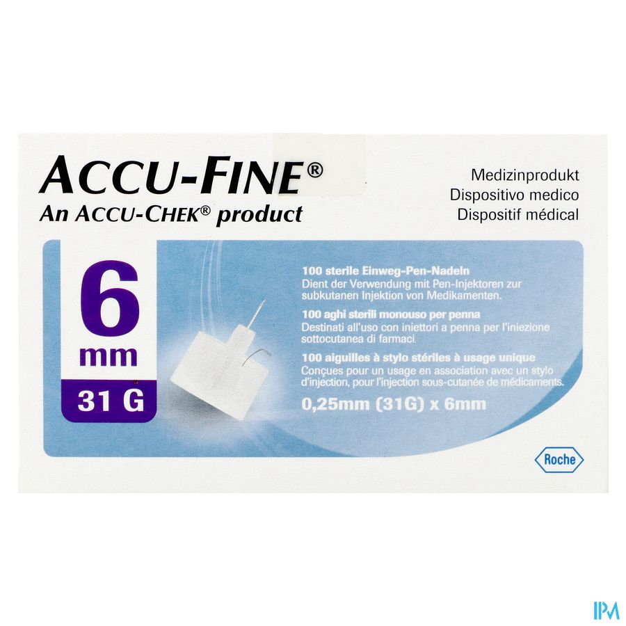 Accu Fine 31g 6mm 100