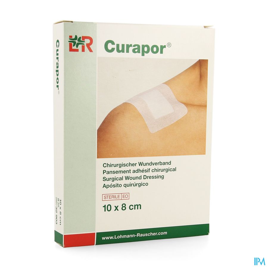 Curapor Pans Chirurg. Sterile 10cmx 8cm 5 32903