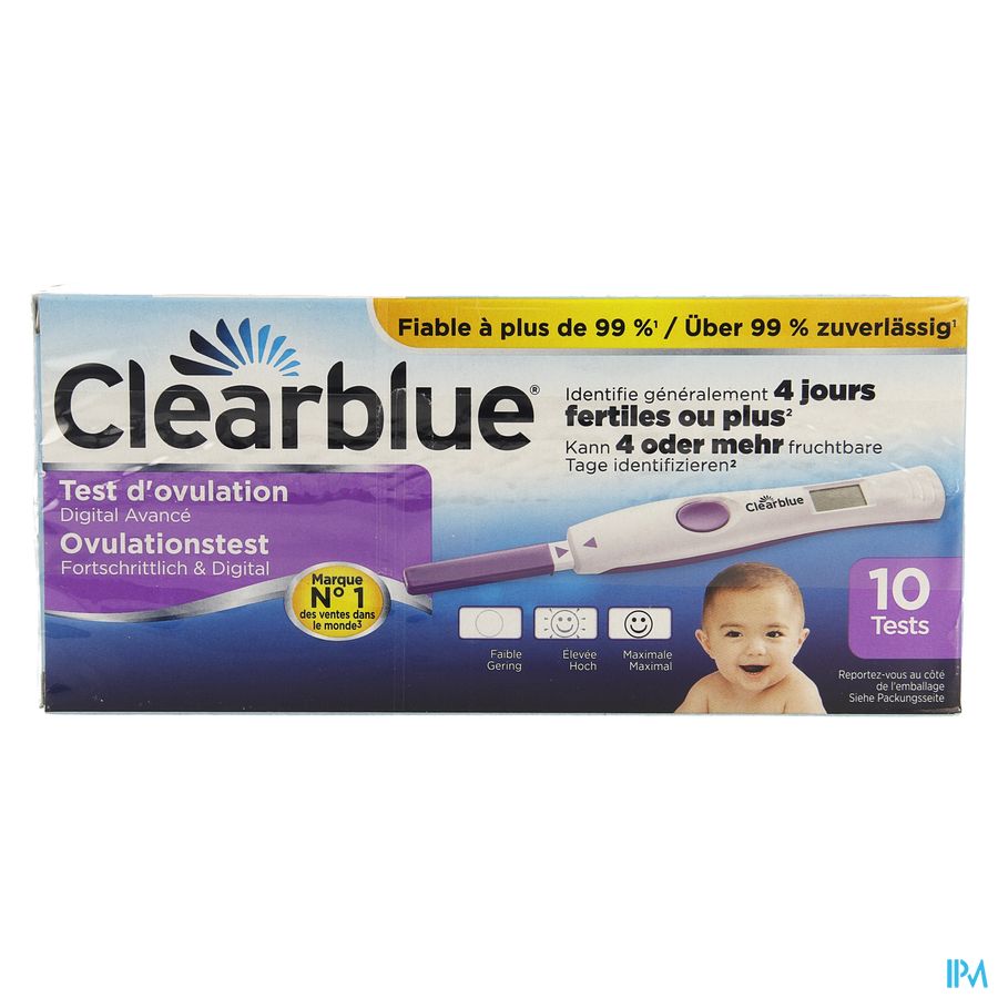 Clearblue Advanced Test Ovulation 10