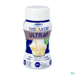 Resource Ultra+ Saveur Vanille 4x125ml Nf
