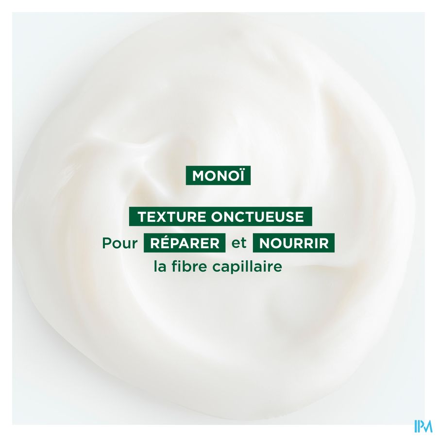 Klorane Baume riche réparateur - Cheveux exposés au soleil - Monoï & Tamanu BIO