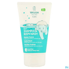 Weleda Kids Sh & Bodywash 2en1 Menthe Fraiche150ml