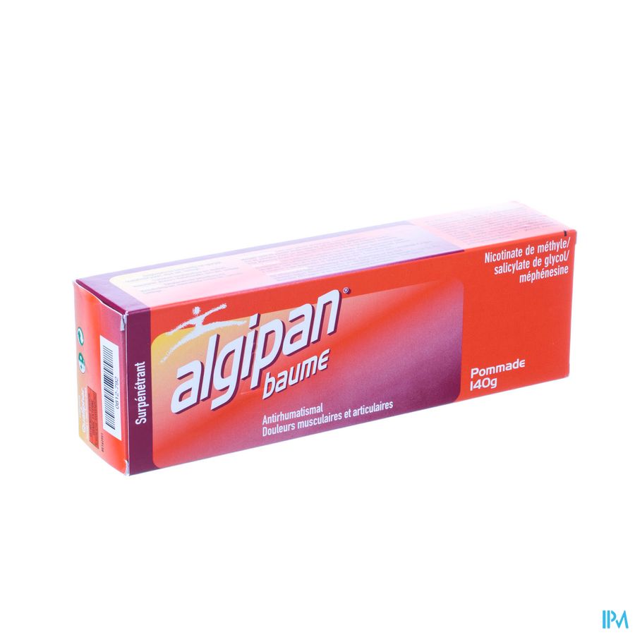 Algipan 140 g baume douleurs musculaires et articulaires
