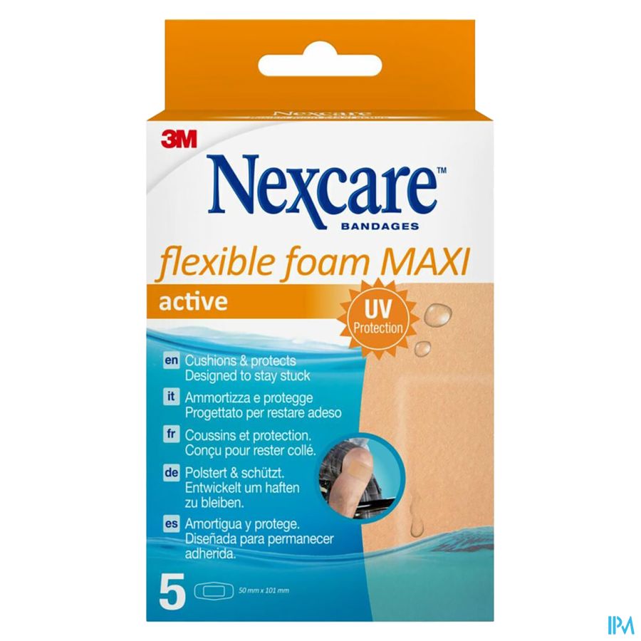 Nexcare 3m Flexible Foam Maxi Active 5