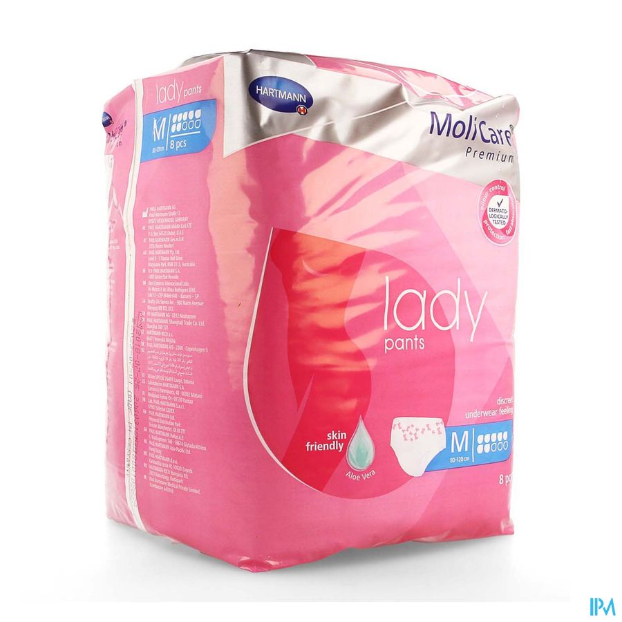 Molicare Pr Ladypants 7dropsm 8 P/s