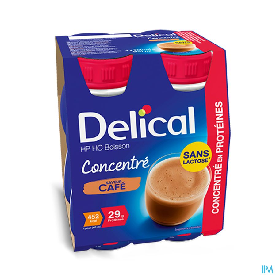 Delical Concentre Cafe 4x200ml