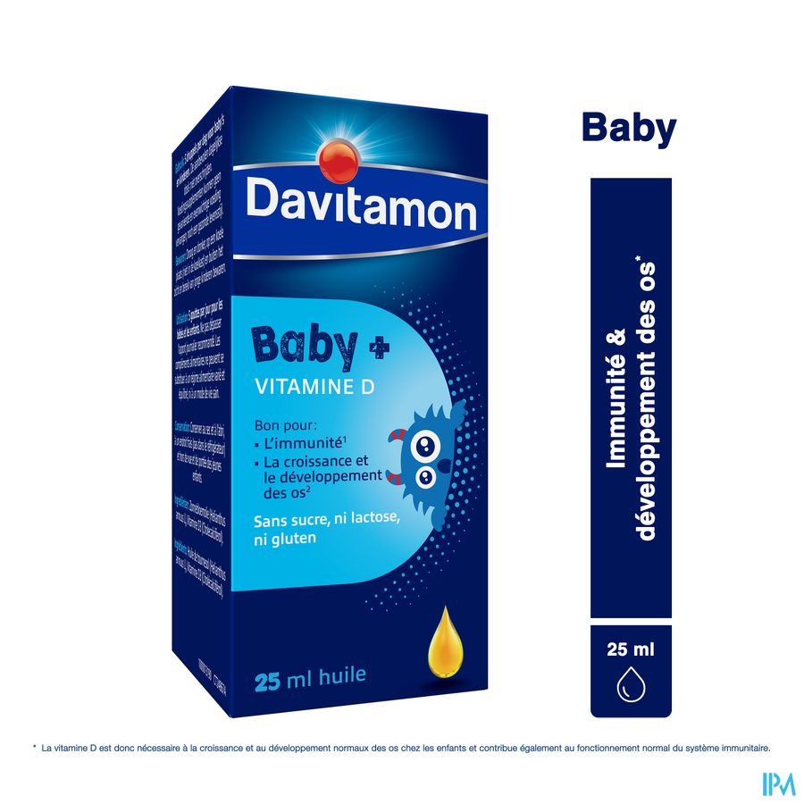 Davitamon® Baby Vitamine D Huile 25 ml