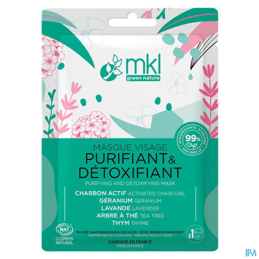 Mkl Masque Visage Purifiant Detox Cosmos Sach 10ml