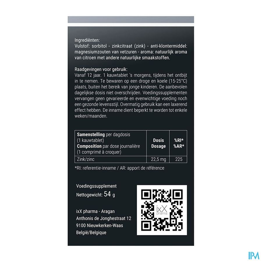 Zinc-ixx Comp 120 Nf