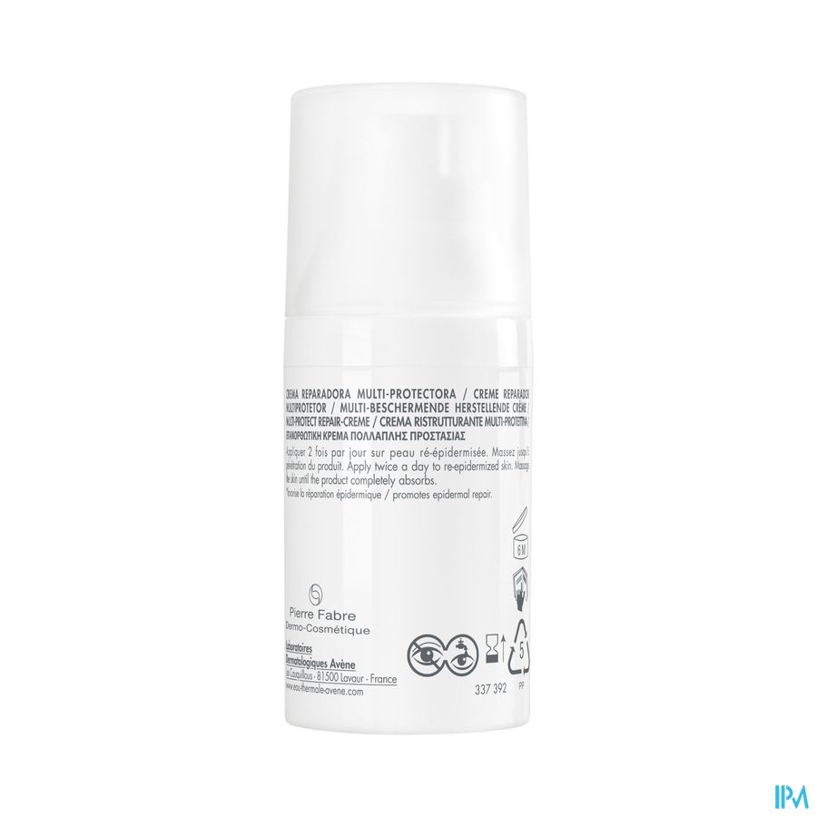 Eau Thermale Avène CICALFATE+ Crème réparatrice multiprotectrice SPF 50+ - Peaux irritées, exposées au soleil