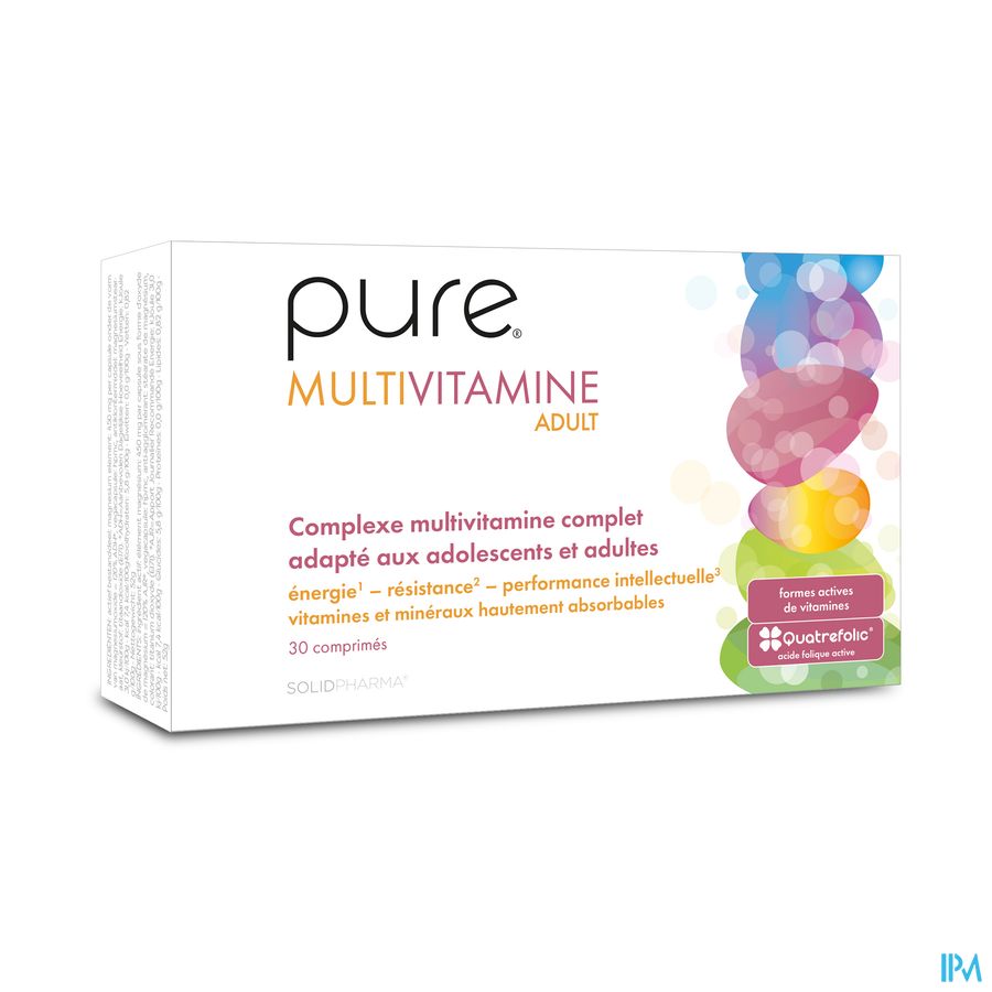 Pure Multivitamine Adult Comp 30