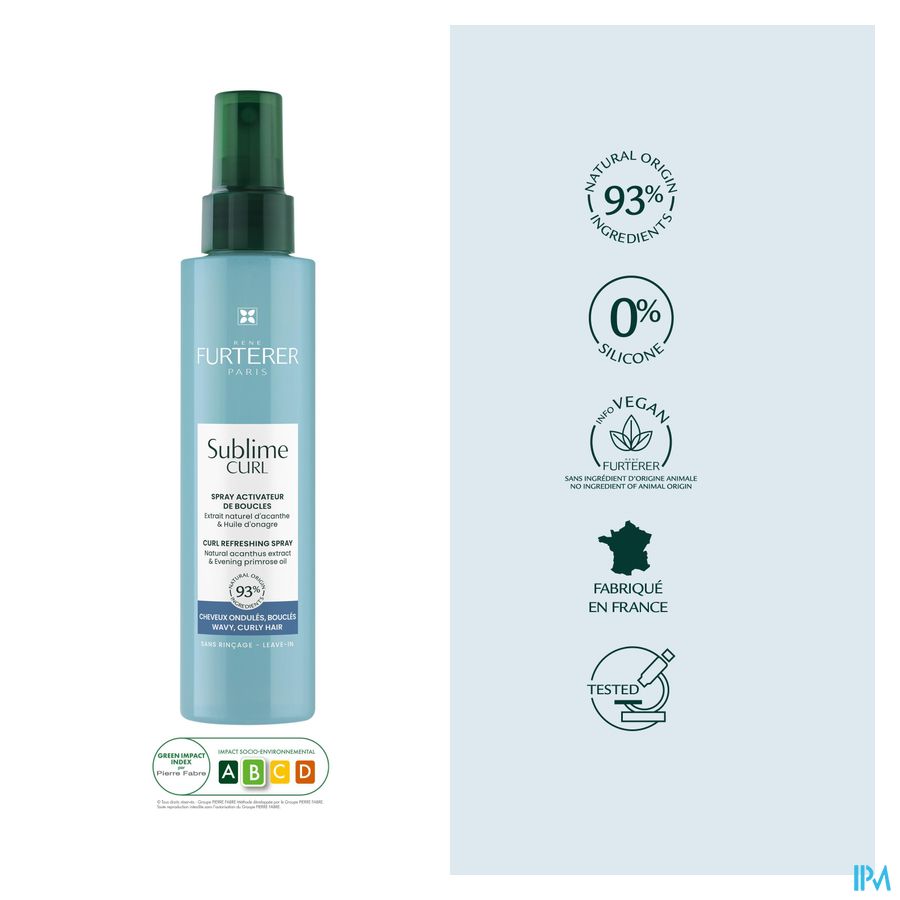 René Furterer Spray cheveux bouclés - SUBLIME CURL