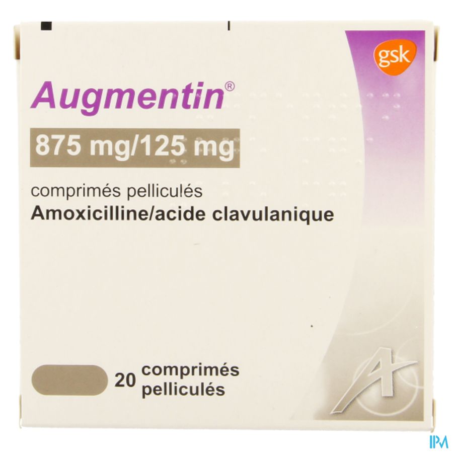 Augmentin 875mg Comp 20