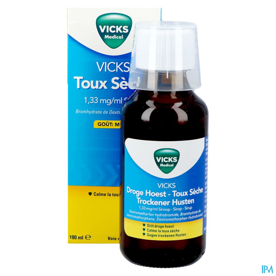 Vicks Toux Seche Sirop 180ml