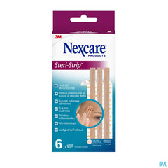 Nexcare 3m Steri-strip Sut.cut.ad.beige 6mmx75mm 6