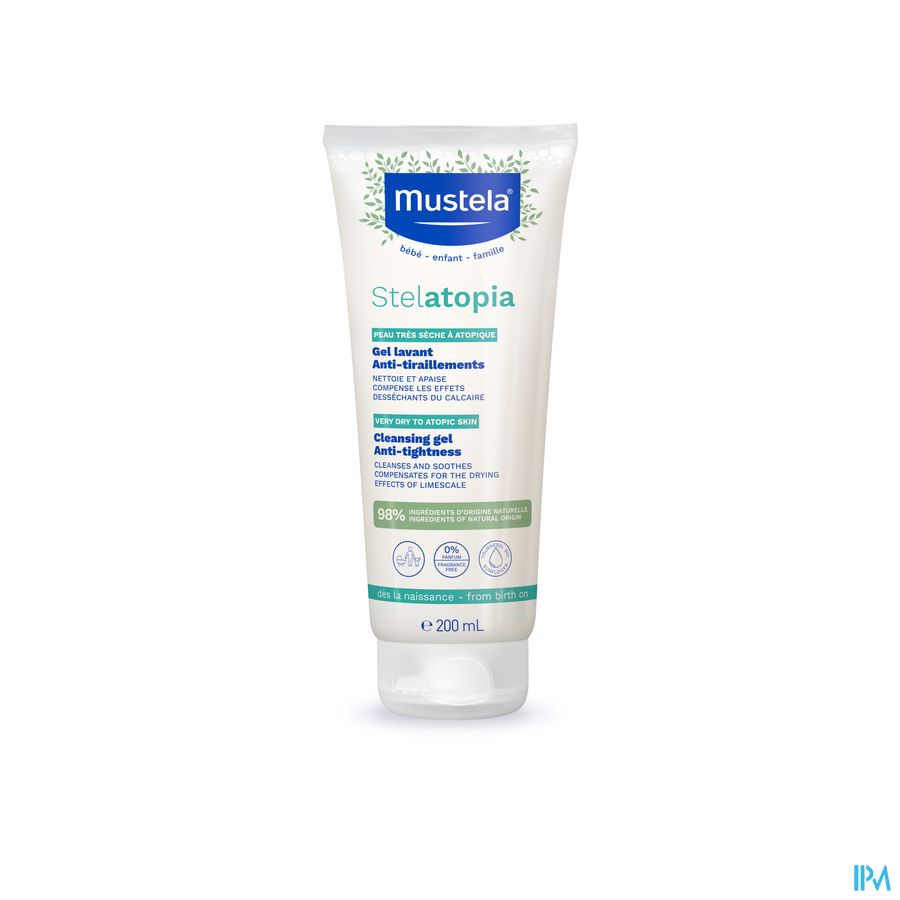 Mustela stelatopia® gel lavant 200 ml