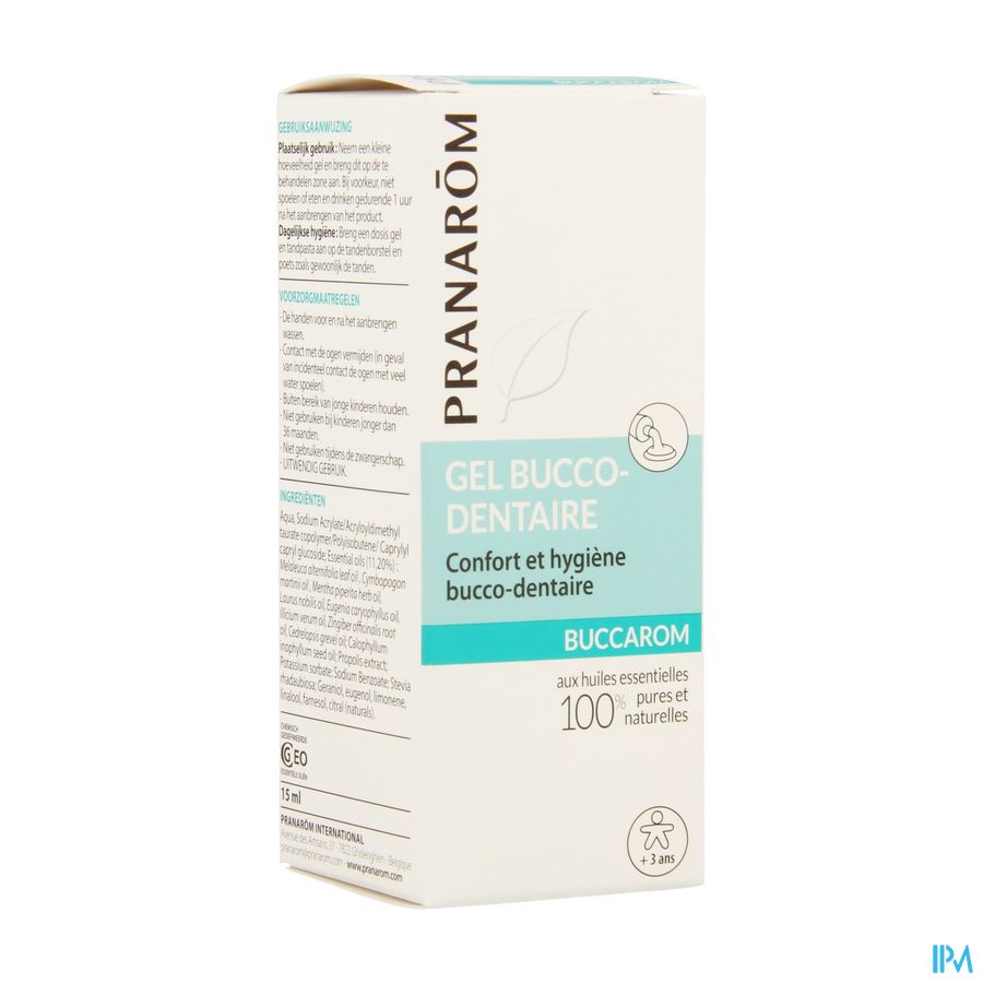 Buccarom Gel Hle Ess 15g Aromaceutics