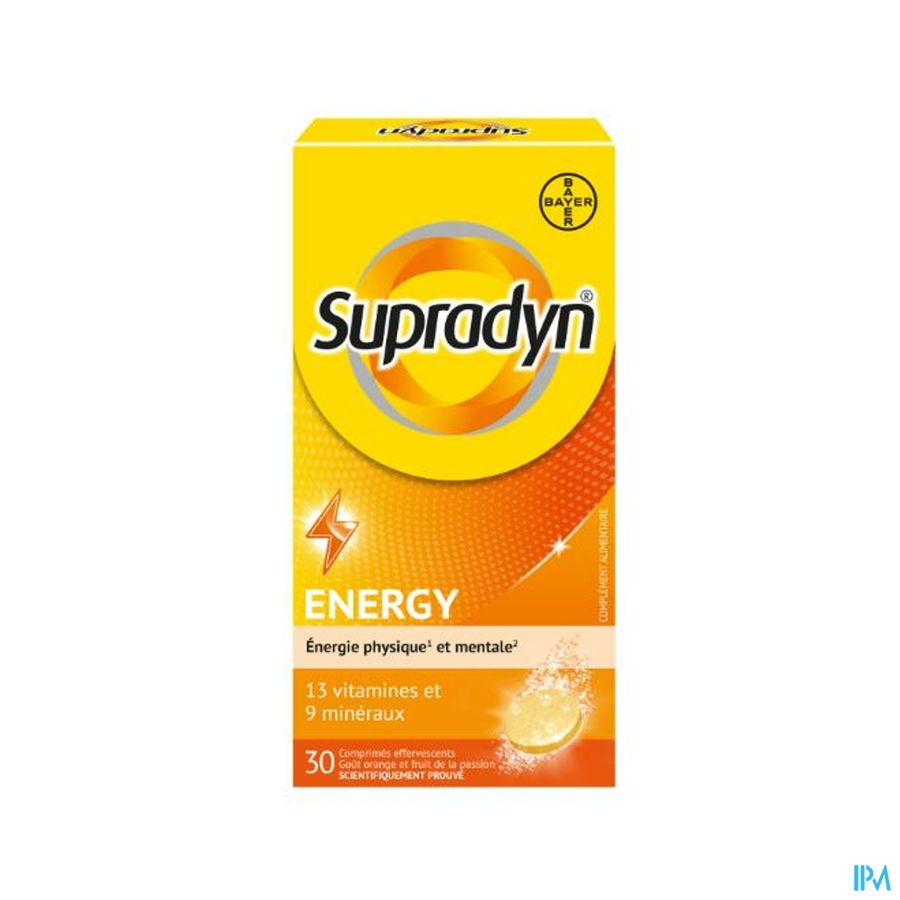 Supradyn Energy Comp Efferv. 30 Nf Rempl.3150257