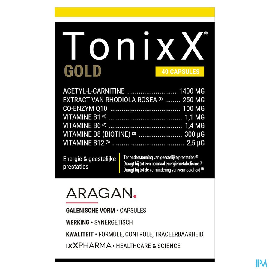 Tonixx Gold Caps 40 Nf