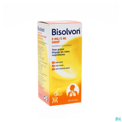 Bisolvon 200ml - Toux grasse, bronchite, sinusite