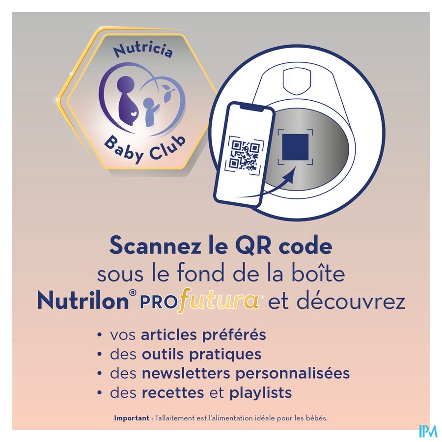 Nutrilon Profutura 2 | Composition unique DUOBIOTIK | Lait de suite Bébé 6 à 12 mois  | Lait en Poudre pour Biberon | 800g