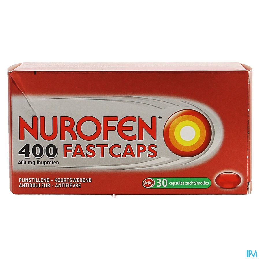 Nurofen 400 Fastcaps Caps 30x400mg