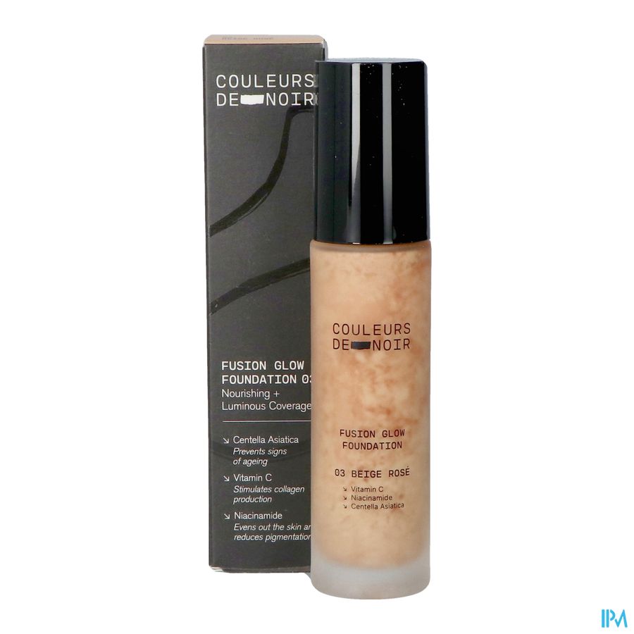 Couleurs De Noir Fus.glow Fdt 03 B. Rose 30ml