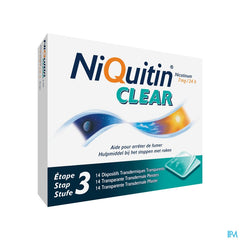 Niquitin® Clear Patch 7 Mg 14 P. – Arrêter De Fumer – 24H Sans Besoin