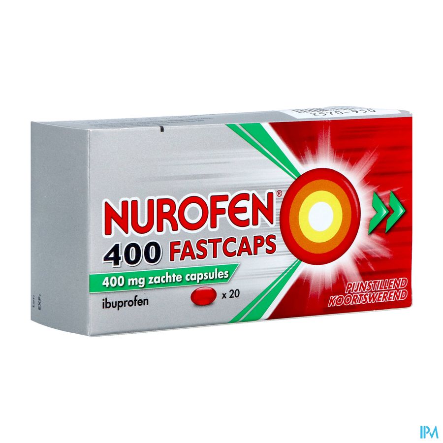 Nurofen 400 Fastcaps Caps 20x400mg