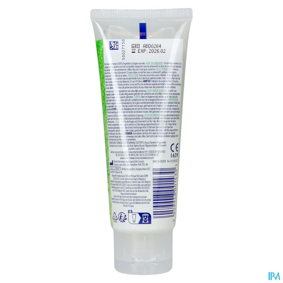 Durex Naturel Gel Lubrifiant 100ml