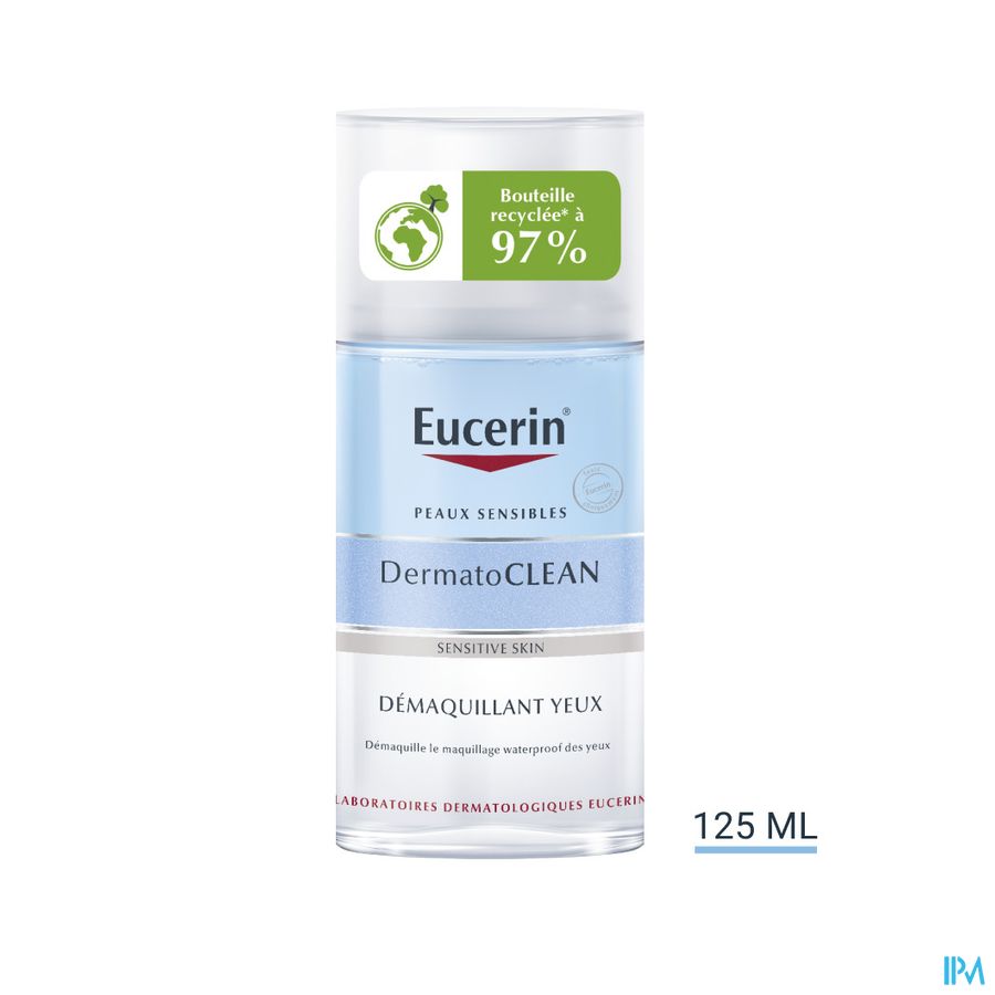 DermatoClean [Hyaluron] Démaquillant Yeux Peau Sensible 125ml