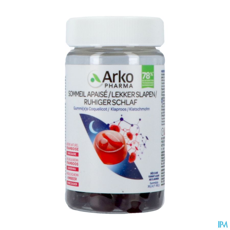 Arkogummies Coquelicot Gommes 60