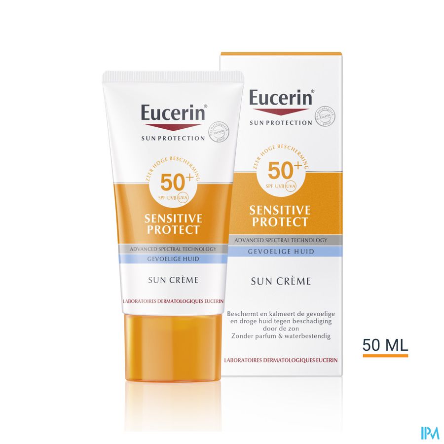 Sun Sensitive Protect SPF 50+ Crème Peau Sensible Tube 50ml