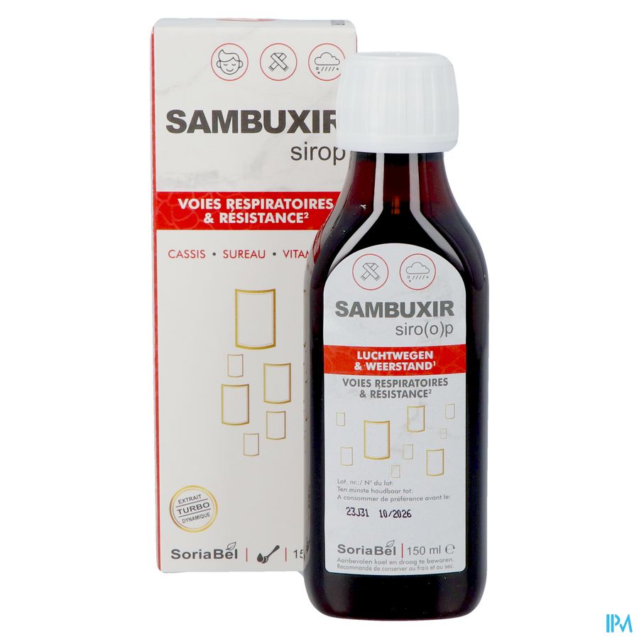 Soria Sambuxir Sirop 150ml Nf Rempl.2563781