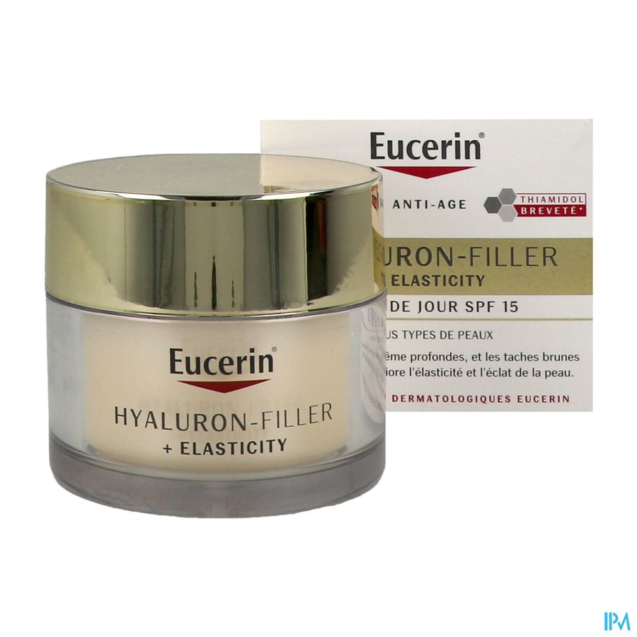 Hyaluron-Filler + Elasticity Soin de Jour SPF 15 Anti-Rides & Anti-Âge Pot 50ml