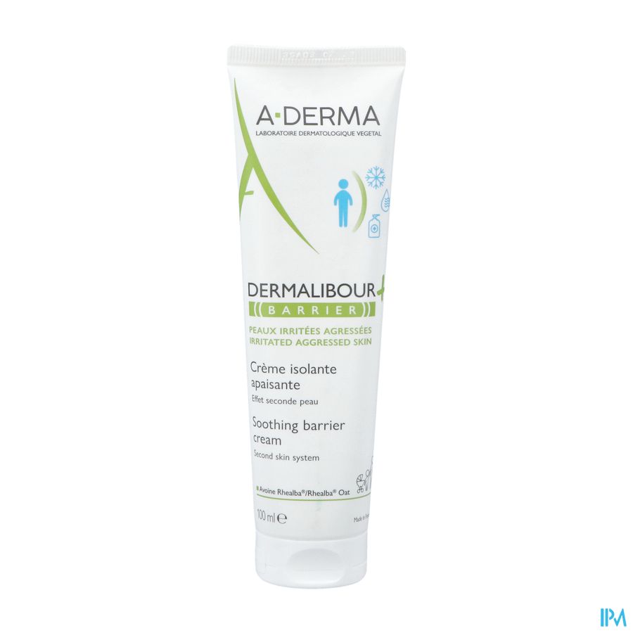 A-DERMA DERMALIBOUR+ BARRIER Crème isolante - Protège la peau des agressions et irritations