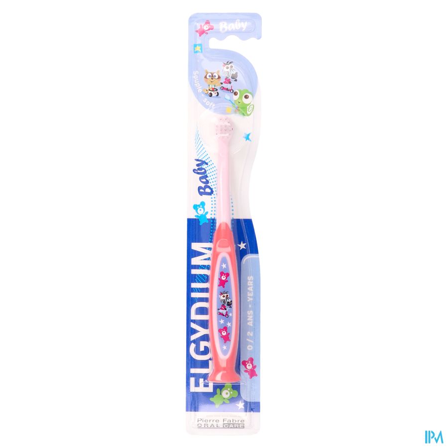 ELGYDIUM Baby - Brosse à dents bébé 0 à 2 ans