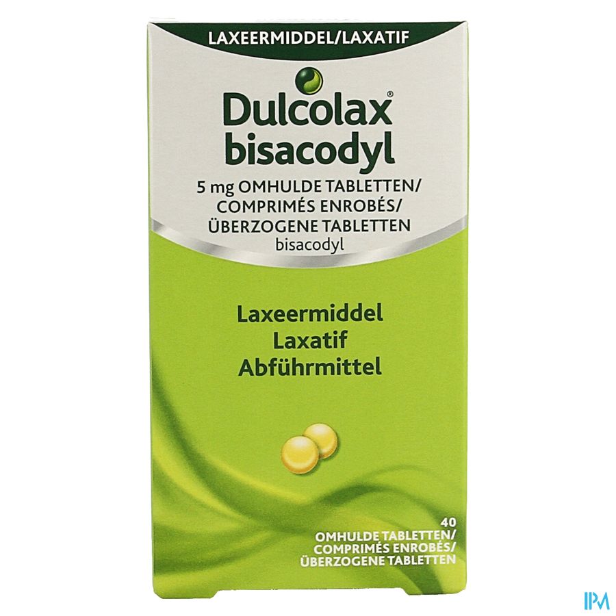 Dulcolax Bisacodyl Drag 40x 5mg
