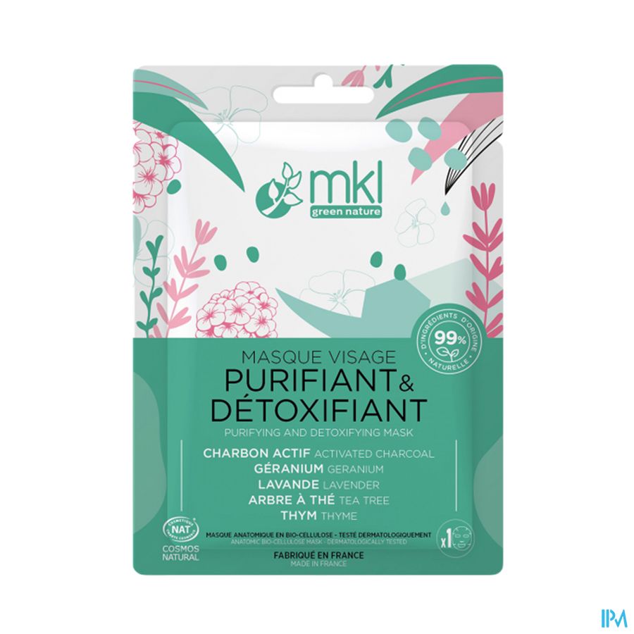 Mkl Masque Visage Purifiant Detox Cosmos Sach 10ml