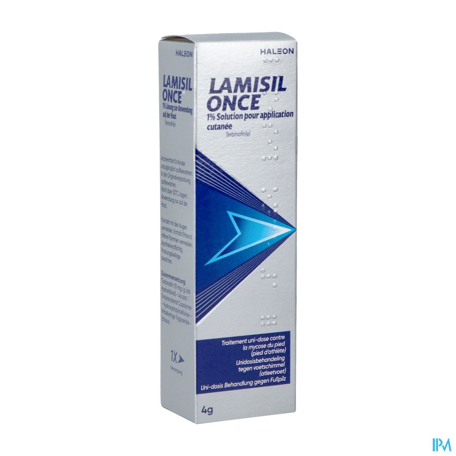 Lamisil Once 1 % Sol Usage Cutane 4g