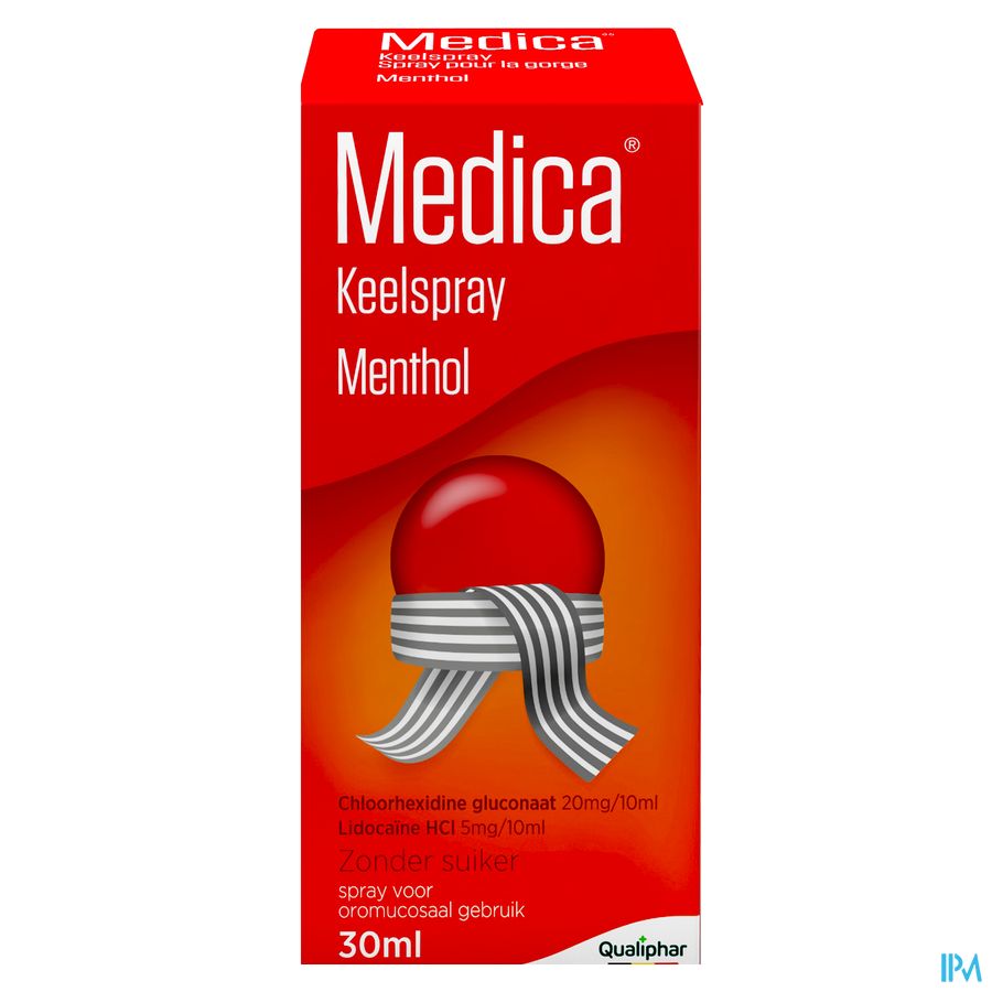 Medica spray pour la gorge Menthol 30 ml - mal de gorge