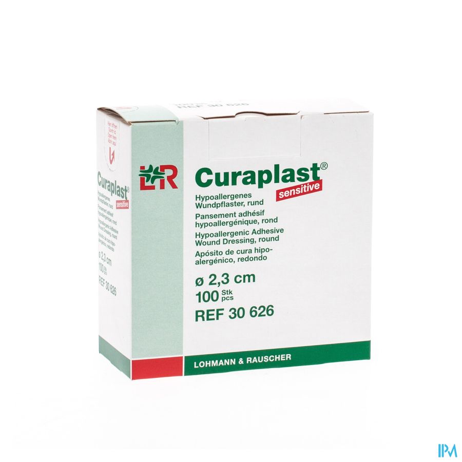 Curaplast Sensitiv Rond Diam.2,3cm Spots 100 30626