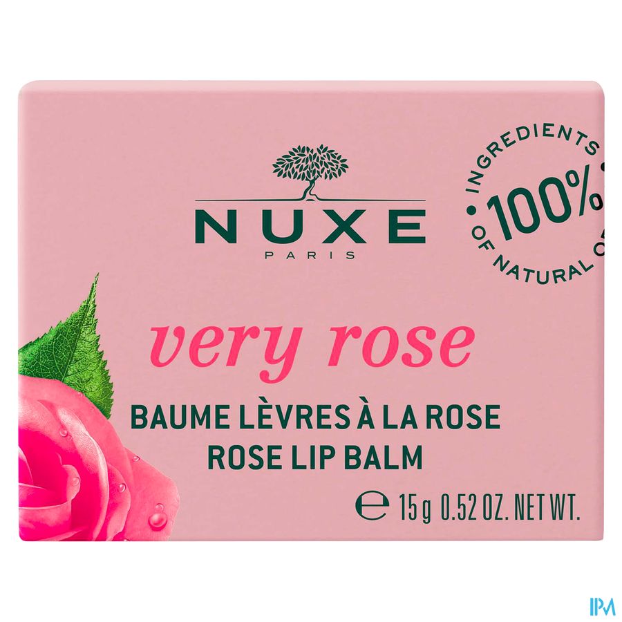 Nuxe Very Rose Baume Levres Rose 15g