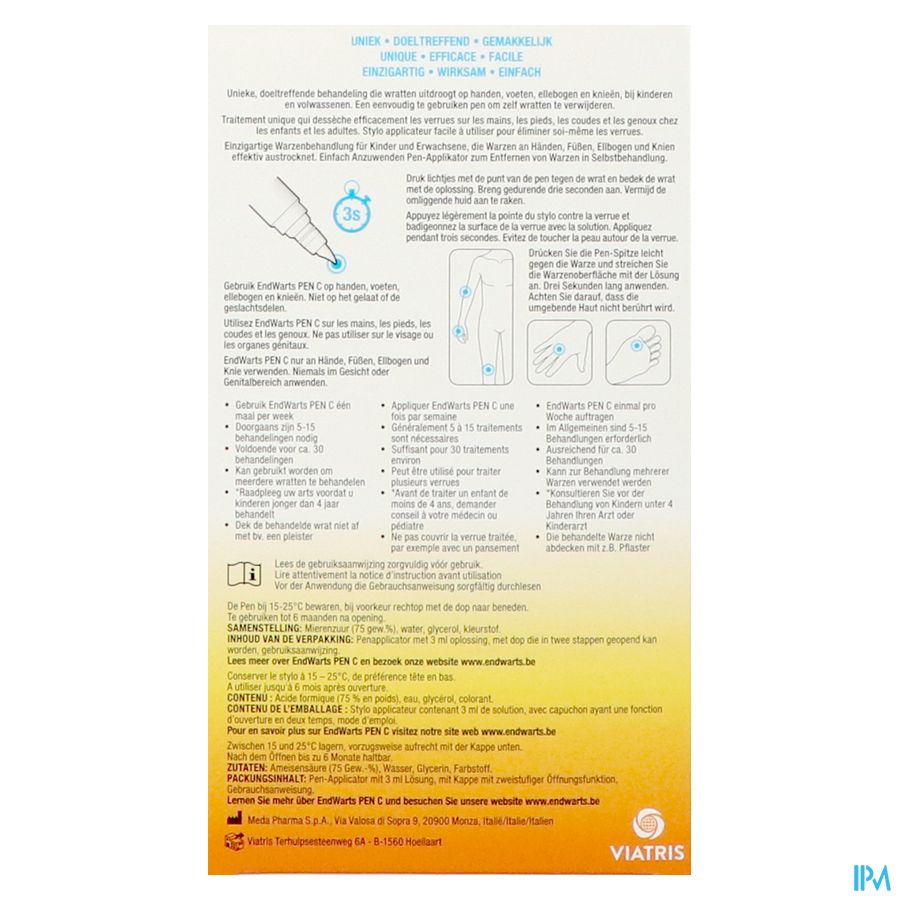 Endwarts Pen C Stylo 3ml