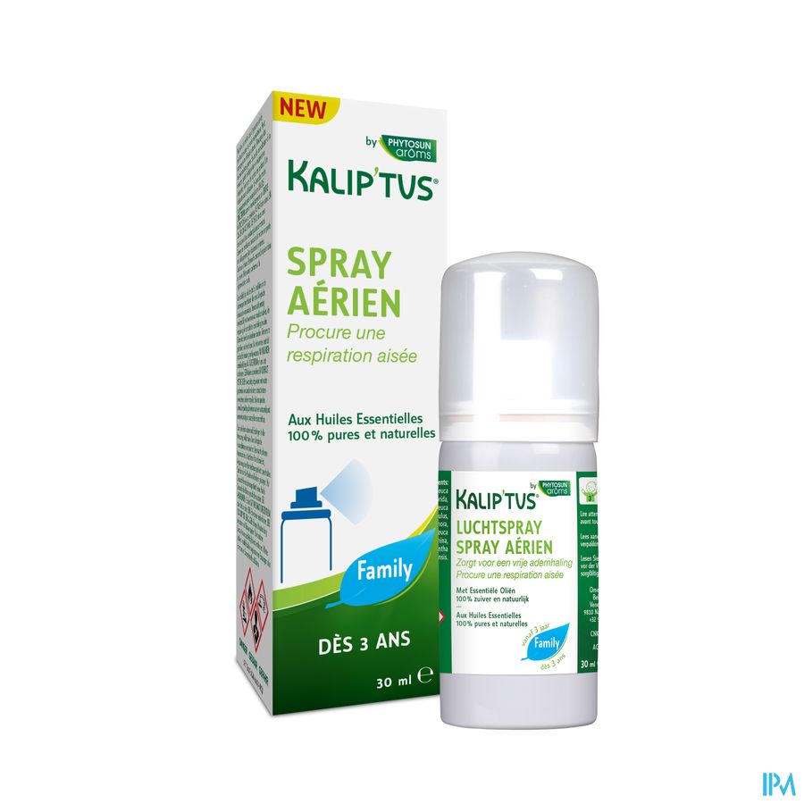 Kalip’tus Spray Aérien – Respiration Aisée & Résistance – 30 m