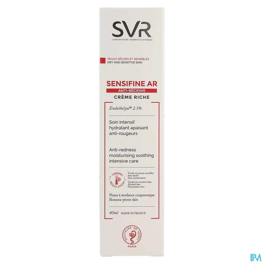 Svr Sensifine Creme Riche Ar 40ml